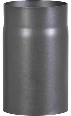 Image de FIREFIX Tuyau de poêle 150mm,Ø150mm,gr épaisseur de paroi 2 mm, gris