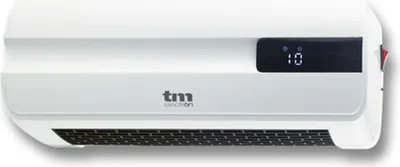 Immagine prodotto di Riscaldatore elettronico da parete tmde 2000 w bianco/nero