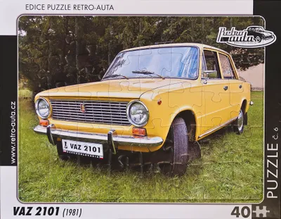 Obrázek produktu pro Puzzle č. 06 - VAZ 2101 (1981) 40 dílků
