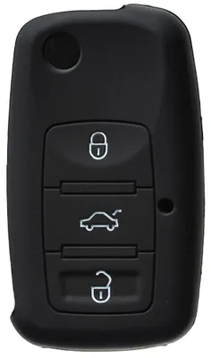 Produktbild von Schlüsselhülle VW - Silikon Schlüsselcover - Schlüssel Schutz Hülle - VW Schlüssel Schutz