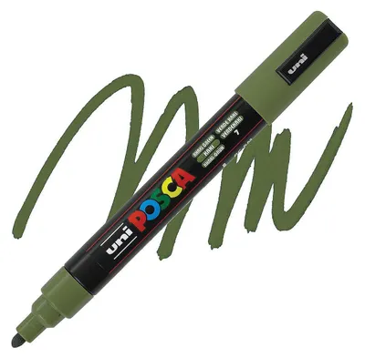 Image de Posca 182564 POSCA Marker UNI PC-5M khaki grün