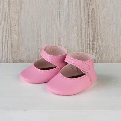 Produktbild von Asi Puppenkleidung Schuhe 43-46cm rosa Puppenzubehör