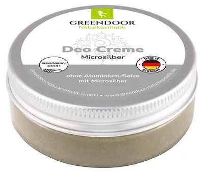 Produktbild von GREENDOOR Deo Creme Microsilber