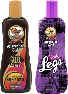 Zdjęcie produktu dla Australian Gold Gelee Accelerator + Dark Legs Do Nóg