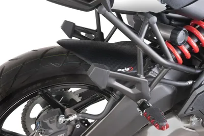 Produktbild von PUIG 4407C Hinterradabdeckungen   passend fuer KAWASAKI VERSYS 650 Carbon look