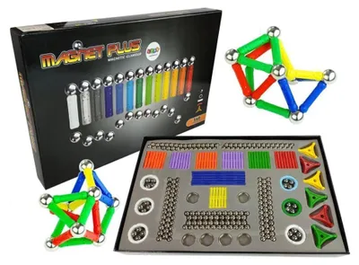 Produktbild von Set Magnastix Magnetblöcke 560 + Board