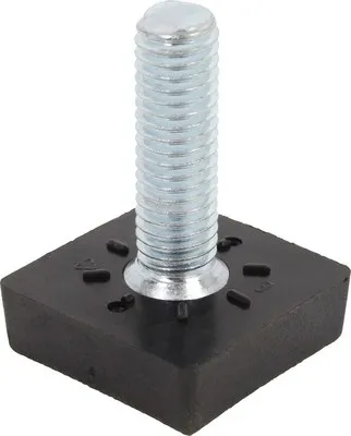 Produktbild von GAH-Alberts Stellschraube für Gewindestopfen, Kunststoff, Stahl, M8, Schwarz, 4 Stück(e)