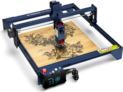 Produktbild von ATOMSTACK A5 M50 PRO 40W - 5.5W Output Gravur, Holz& Acryl Cutter Maschine für Glas, Keramik, Schiefer, Holz 410 * 400mm—Silber