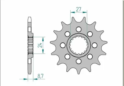 Immagine prodotto di Paraurti anteriore per moto, in acciaio