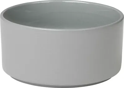 Produktbild von blomus Pilar Schale, Mirage Grey, Keramik, H 7 cm,Ø 14 cm, 63722