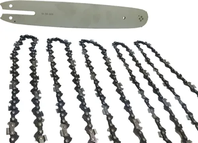 Produktbild von Set 5 Stück Oregon Sägeketten 91VX 3/8P | 1.3 mm | 50 TG + Führungsschiene - 35 cm Typ 08 - 140SPEA074