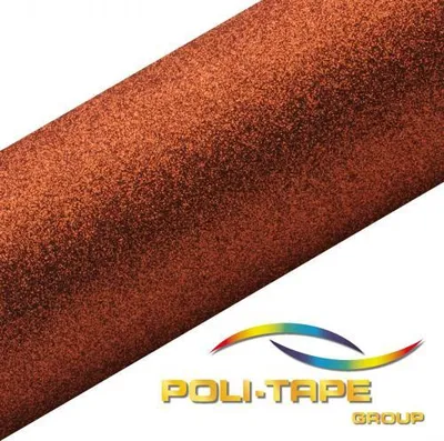 Produktbild von Poli-Tape - Poli-Flex Pearl Glitter - 426 Copper - Din A4