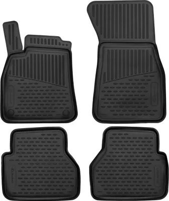 Produktbild von AD Tuning Gummi Fußmatten Set für Audi A6 C8 Limo, Bj. 2018-