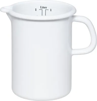 Immagine prodotto di Misuratore da cucina Riess Ø10cm 1L smalto bianco