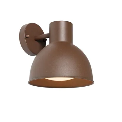 Produktbild von Industrielle Außenwandleuchte rostBraun Rund IP44 Natas