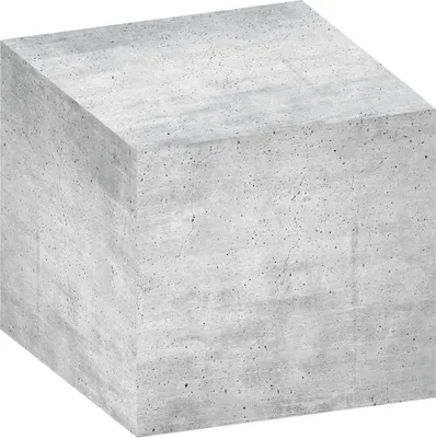 Image de KÖNIG & EBHARDT 86-55600 KÖNIG & EBHARDT Beton Notizwürfel grau 7,5 x 7,5 cm, ca. 700 Blatt, 1 Pack