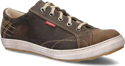 Produktbild von NAGABA Sneaker Herren Halbschuhe Echtleder für Herbst Frühling Olive, 41