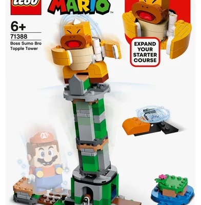 Image de LEGO Super Mario Extension Tour penchée de Boss Sumo Bro 71388