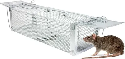 Zdjęcie produktu dla Żywa pułapka na kuny, szczury i myszy GOTEL Q25A – klatkowa, 60 cm