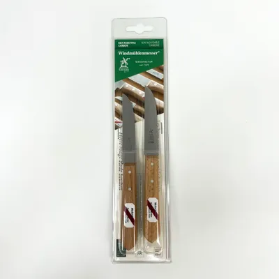 Produktbild von Windmuehlenmesser Kartoffelschälmesser-Set, 2-teilig, 8,5 cm, 902215