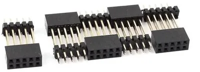 Immagine prodotto di Fasce per capelli dorate da 2 mm, doppia fila, 5 pezzi, da donna, gioielli