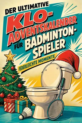 Produktbild von Der ultimative Klo-Adventskalender für Badminton-Spieler
