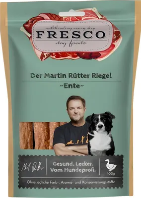 Produktbild von FRESCO Martin Rütter Riegel Ente 100 g