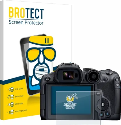 Produktbild von BROTECT Entspiegelungs Schutzglas für Canon EOS R7 Schutzfolie Panzer Folie Glas Display Schutz matt