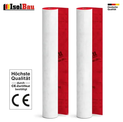 Unterspannbahn Dach 190g/m² Unterdeckbahn 150m² - 2 Rollen 1,5 x 50m SPB 190