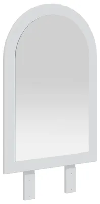 Produktbild von vidaXL Spiegel FAUSKE Weiß 43 x 3,5 x 77 cm Nur für den Innenbereich