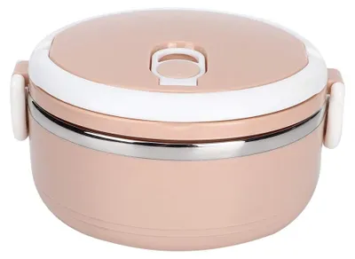 Zdjęcie produktu dla Lunchbox ze stali nierdzewnej - Lunchbox typu Bento - Lekka - Przenośna - Jednokomorowa - Idealna do pracy i szkoły