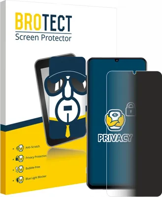 Produktbild von BROTECT Sichtschutzfolie für realme Note 70 Anti-Spy Privacy Sichtschutz Blickschutz Folie Blaulicht-Schutz