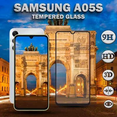 Produktbild von Samsung Galaxy A05S - Gehärtetes Glas 9H - Hochwertiger 3D-Displayschutz