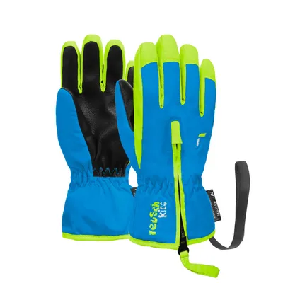 Produktbild von REUSCH Ben Kinder Finger Skihandschuhe blau 5-6J