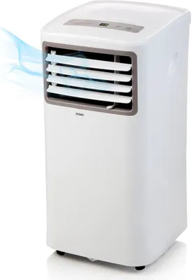Obrázek produktu pro Domo DO263A, Přenosné odpařovací chladicí zařízení, 63 dB, 20 m², R290, 4 kolo/kola, A