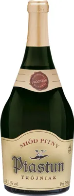 Obrázok produktu pre Piastun Trojniak med (tretí) 0,75L | Medovina med víno medovina víno med medovina | 750 ml | 13% alkoholu | Apis