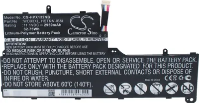 Produktbild von TECHTEK Laptop Akkus Kompatibel mit [HP] Pavilion 13-P100ED, Pavilion 13-P100EL, Pavilion 13-P100ER, Pavilion 13-P100ES, Pavilion 13-P100SR, Pavilion