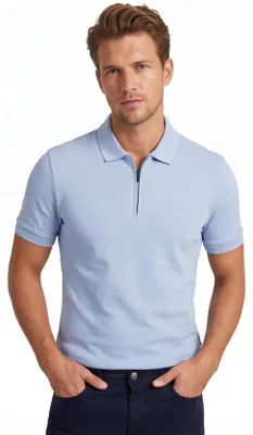 Produktbild von Hellblaues Polo BOSS Orange normale Passform