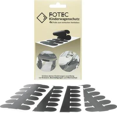 Image de FOTEC Kinderwagen & Buggy Schutzfolien-Set 4er Pack 616754 9502588843488