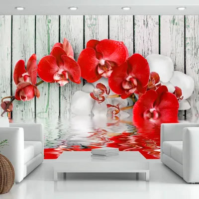 Produktbild von Basera Fototapete Orchideenmotiv 10110906-6, Vliestapete, 300x210 cm