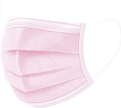 Produktbild von 50x OP-Masken für Kinder 3-Lagig Mundschutz Kindermaske Gesichtsmaske EN14683 Einweg Rosa