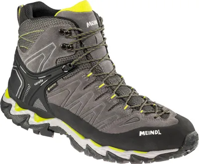 Zdjęcie produktu dla Meindl Lite Hike GTX 4692-31 buty turystyczne, męskie, mieszanka materiałów, antracyt/limonka - buty turystyczne outdoor męskie, szary, skóra/tekstylia (welur/siateczka)