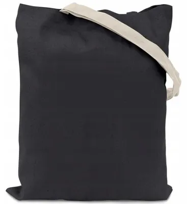 Obrázek produktu pro Allbag Bavlněná taška nákupní 44x50 cm černá