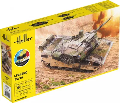 Zdjęcie produktu dla ZESTAW STARTOWY Leclerc T5/T6 / 1:35