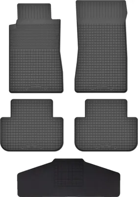 Produktbild von Gummi Fußmatten Set Für: Nissan 350Z (2003-2009) Gummimatten Schwarz