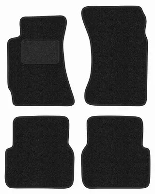 Produktbild von Velours-Fußmatten für Subaru Forester II 2002-2008 (SUV) – 4-tlg, Anthrazit, passgenau – Wielganizator ANTHRA