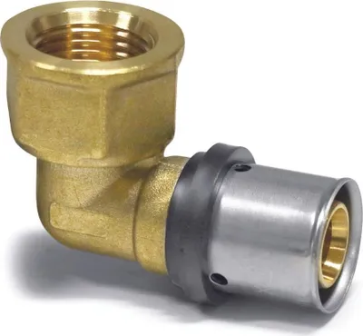 Produktbild von Pressfitting Übergangswinkel 32 x 3 - 1" IG