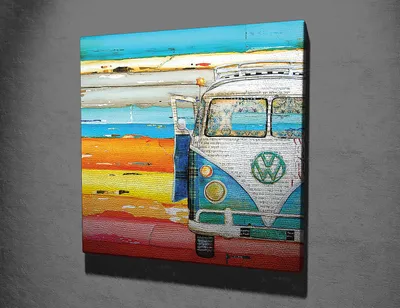 Immagine prodotto di Wallity, KC103- SYM3282, Colorato, Quadri su tela, 45 x 45 cm, 100% tela
