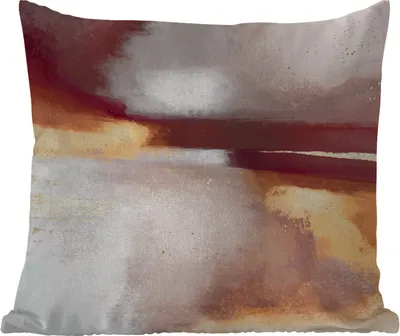 Produktbild von MuchoWow® Outdoor Kissen - Malen - Abstrakt - Pastell - 40x40 cm - Wetterfest - Lounge Kissen - Kopfkissen - Interieur - Polster mit Bild