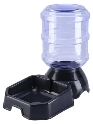 Obrázek produktu pro Samonapájecí pítko pro kočky a psy, 3,8 l, černé, automatický dávkovač vody pro domácí mazlíčky